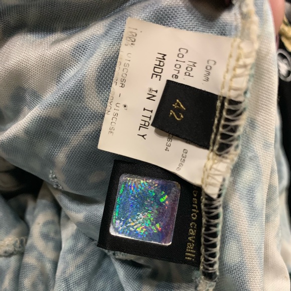 ❌❌sold eBay❌❌ Cavalli 42 gold green snake dress - Picture 7 of 8